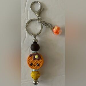 New Kawaii Waffles Keychain/Pendant/for backpack/bag with charms /purse charm